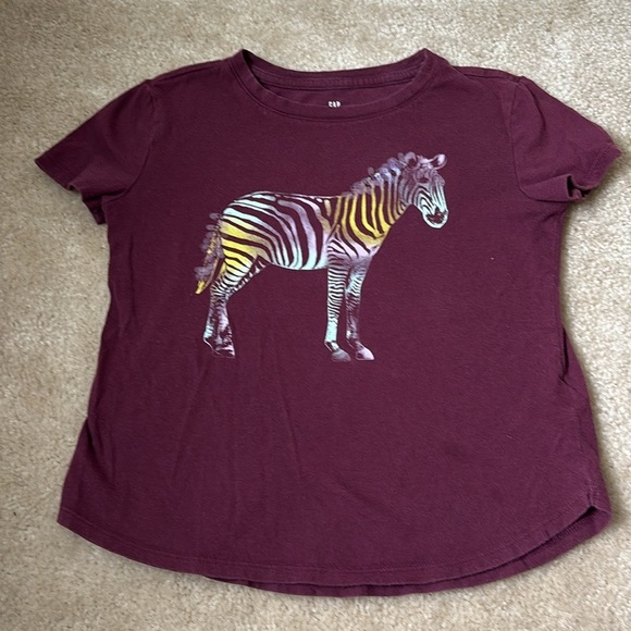 LOT Old Navy/Gap Girls Graphic T-Shirts Size 6-7 - Picture 2 of 13